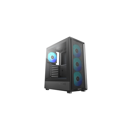 Deepcool korpusas CC550 4F, Mid Tower, ATX, PS2 (maksimalus ilgis: 180 mm), juodas