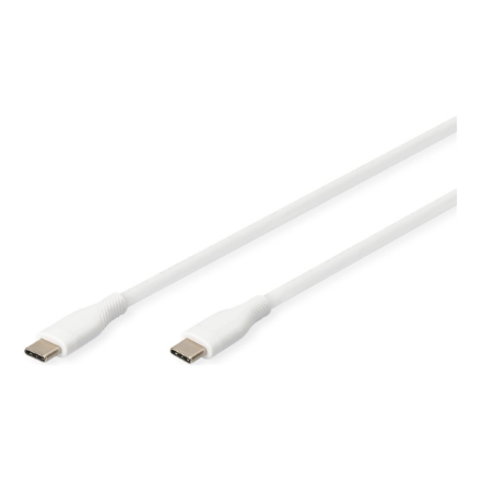Digitus Silicone Connection Cable AK-300341-020-W USB-C to USB-C