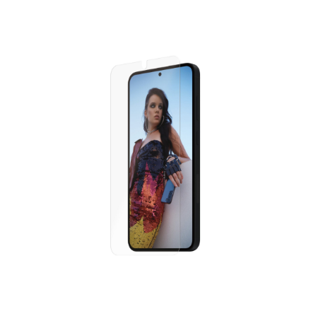 SAFE by PanzerGlass SARNUWFG37942 – Ultra-Wide Fit skaidrus ekrano apsauginis stiklas, skirtas Samsung Galaxy S25+ / S24+, su EasyAligner montavimo rėmeliu