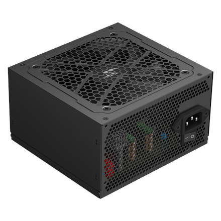 GameMax MAX P650B – блок питания, 650 W, ATX, 80 PLUS Bronze, немодульный, чёрный