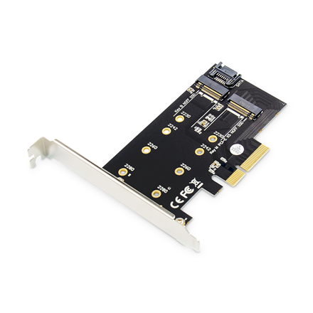 DIGITUS DS-33170 – PCI Express 3.0 x4 adapterio plokštė M.2 NGFF/NVMe SSD