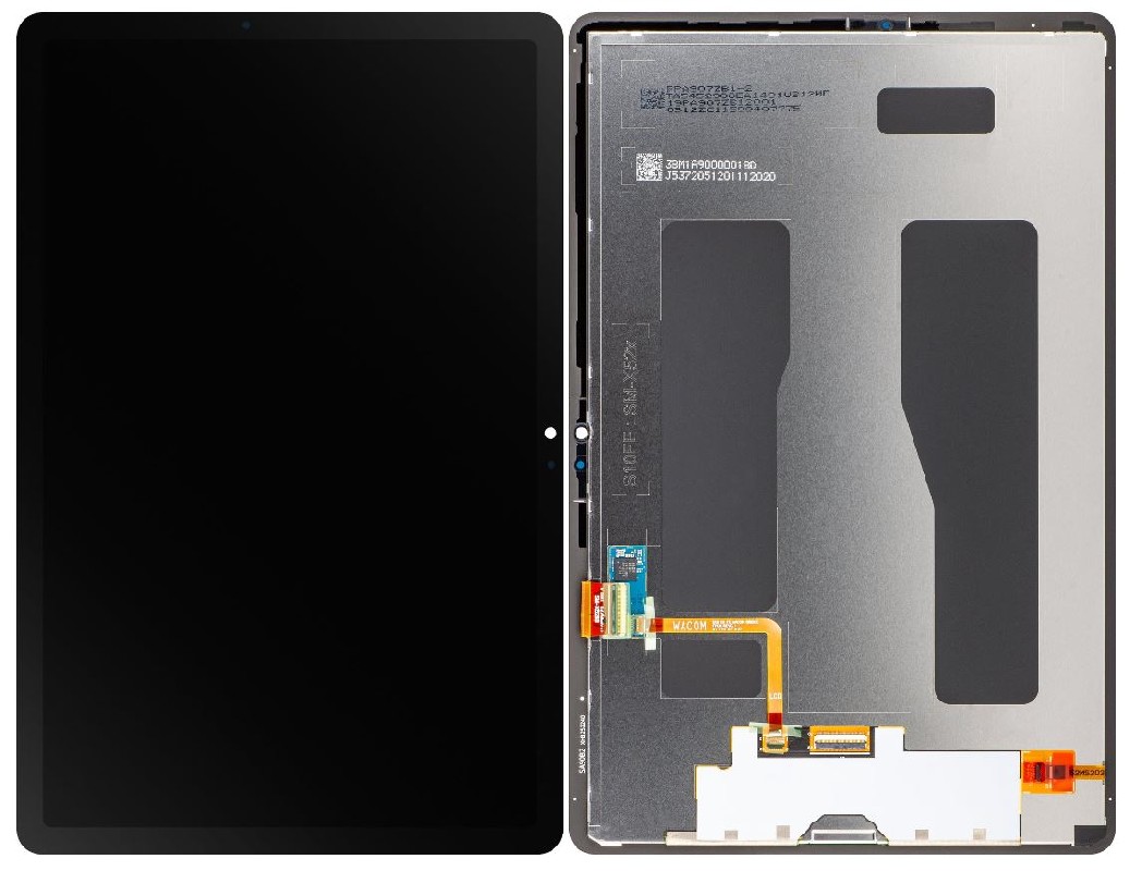 Originalus Samsung X520 / X526 / Galaxy Tab S10 FE 10,9 (2025) LCD ekrano ir jutiklinio skydelio modulis, juodas (gamintojo serviso pakuotė)