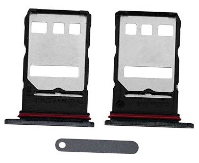 SIM kortelės laikiklis Honor 400 Lite Velvet Black originalus (service pack)