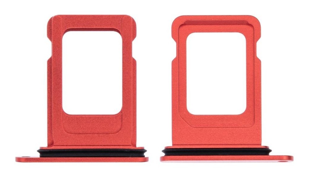 SIM card holder for iPhone 13 Red original (used Grade A)