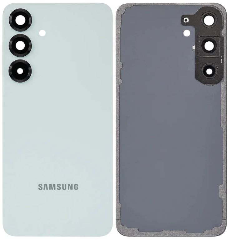 Задняя крышка для Samsung S936 S25 Plus, мятная, оригинал (б/у, класс A)