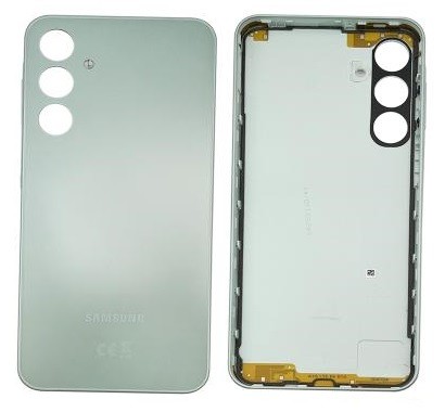 Back cover for Samsung A165 A16 4G Water Green (without camera lens) original (used Grade A)
