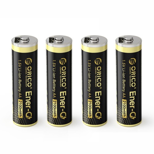 Įkraunamos Orico Ener-G EG5C (AA) baterijos (4x2100mAh)