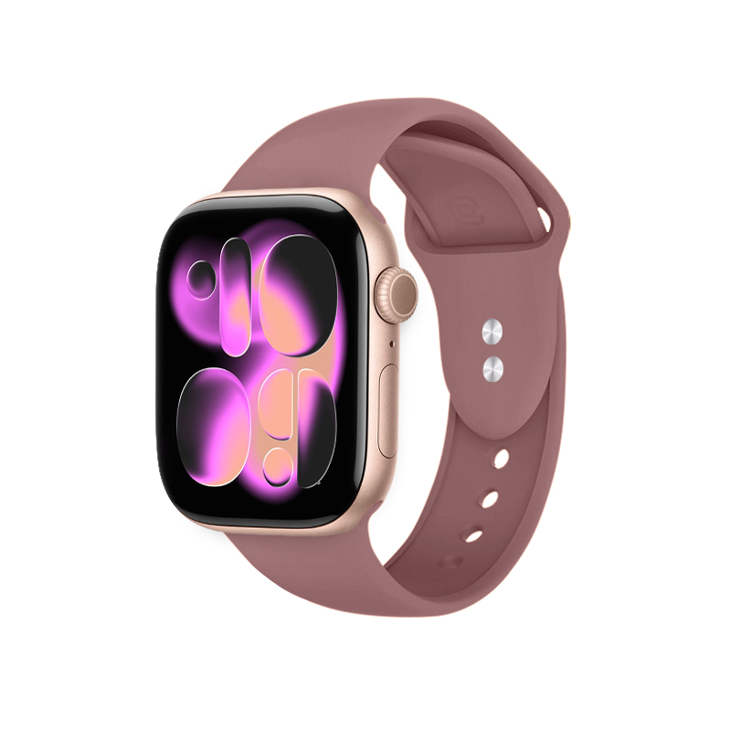 Crong Liquid Apple Watch dirželis, 38/40/41/42 mm, prislopintas rožinis