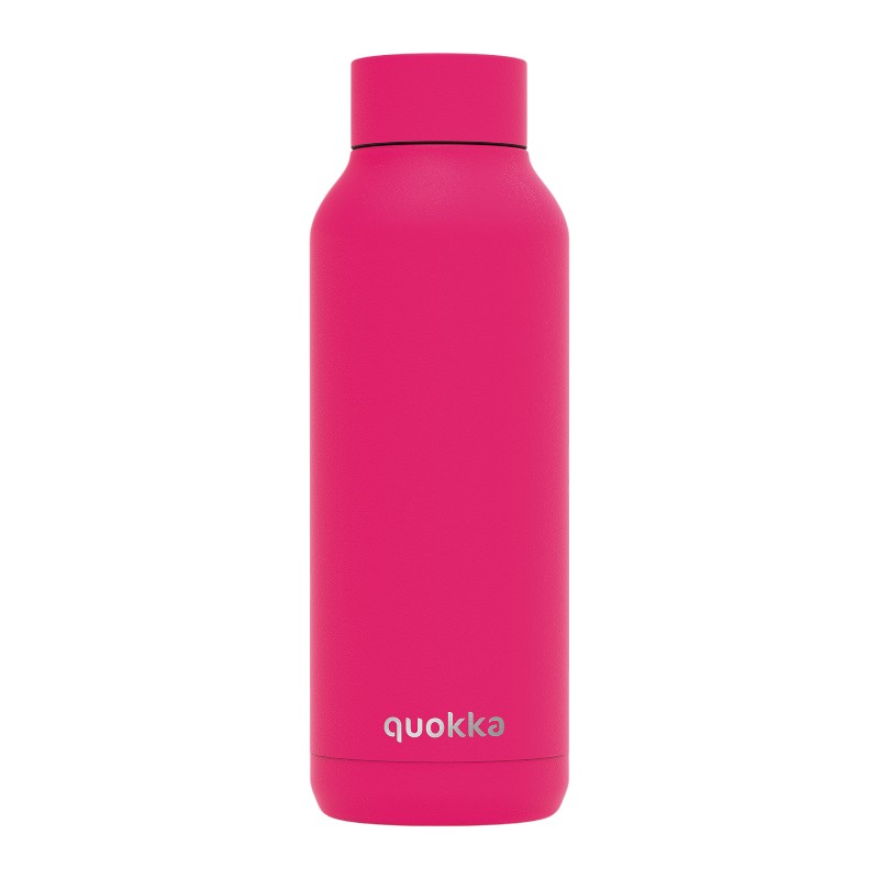 Quokka Solid nerūdijančiojo plieno termo gertuvė, 510 ml, Raspberry Pink