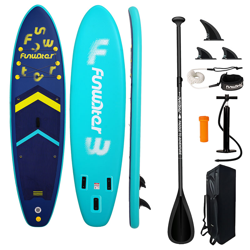 FunWater SUPFW71A 3,5 m pripučiama SUP irklentė, tamsiai mėlyna