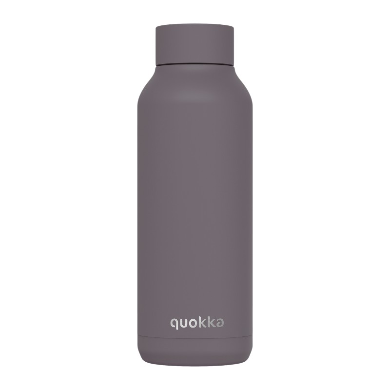 Quokka Solid nerūdijančiojo plieno termo gertuvė, 510 ml, Grey