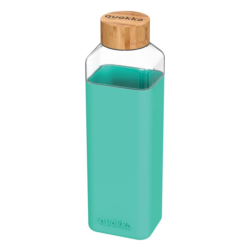 Quokka Storm stiklinė gertuvė, 700 ml, žalsvai mėlyna