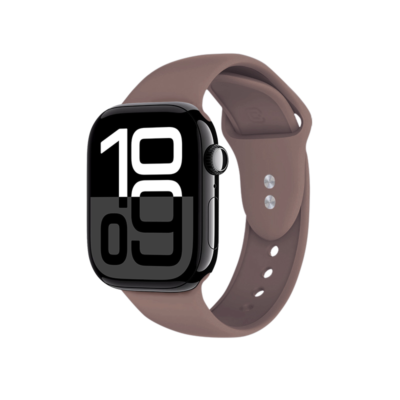 Crong Liquid Apple Watch dirželis, 38/40/41/42 mm, rudas