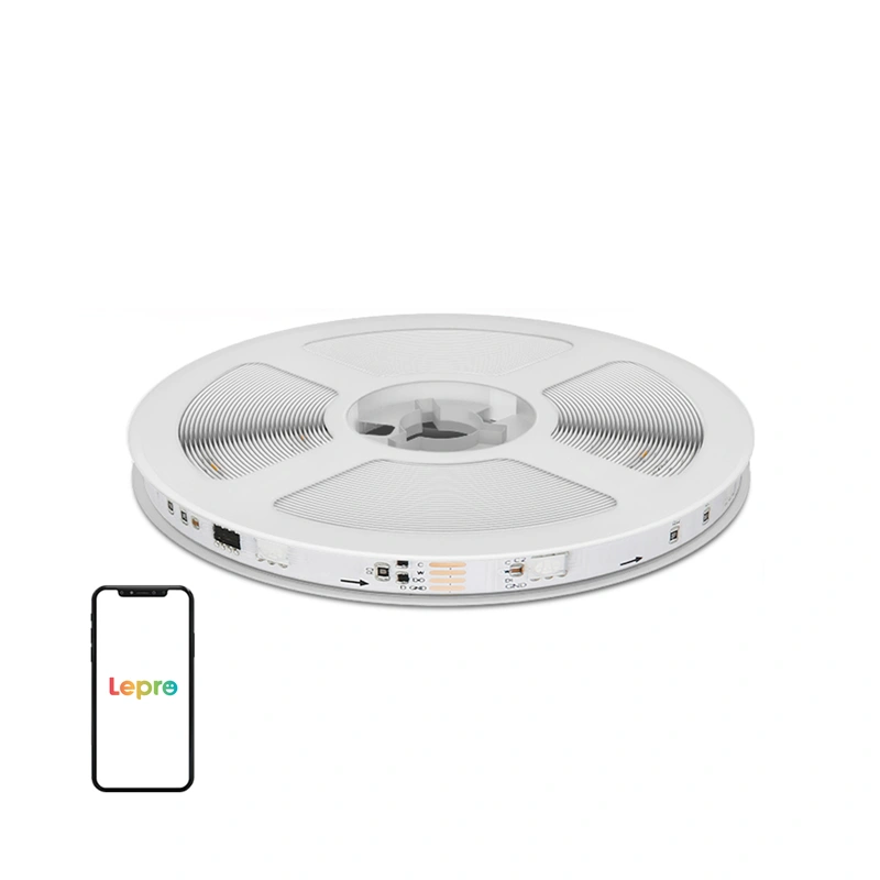 Lepro S1 5 m Wi-Fi / Bluetooth RGBIC LED juosta