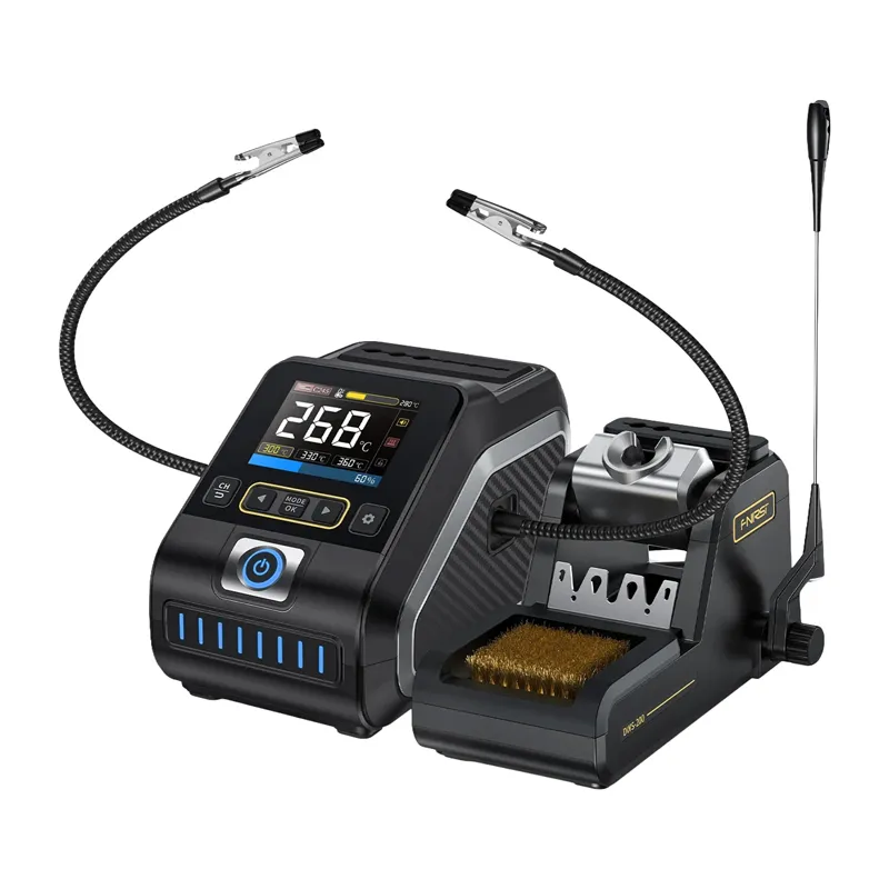FNIRSI DWS-200F 200 W litavimo stotelė, F210 konfigūracija