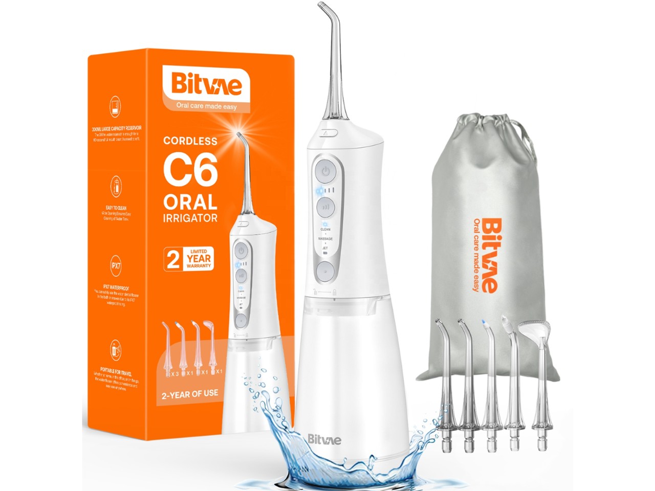 Irrigator Bitvae C6 white