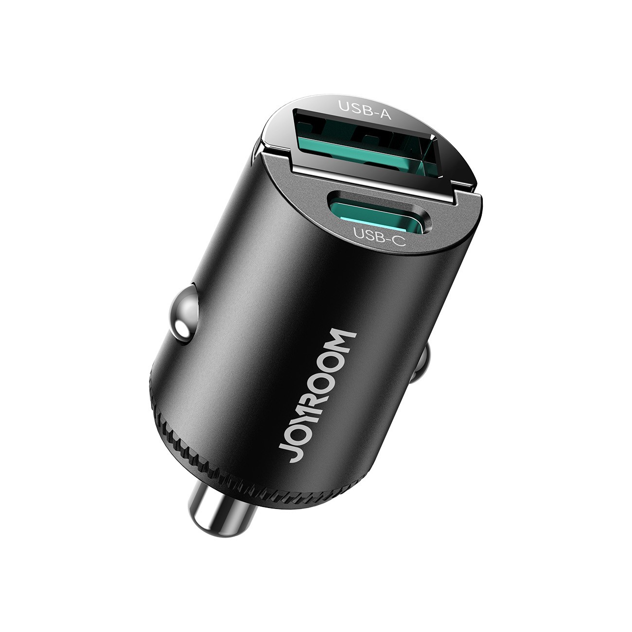Automobilinis įkroviklis Joyroom JR-CCN18 USB-C/USB-A 65W juodas