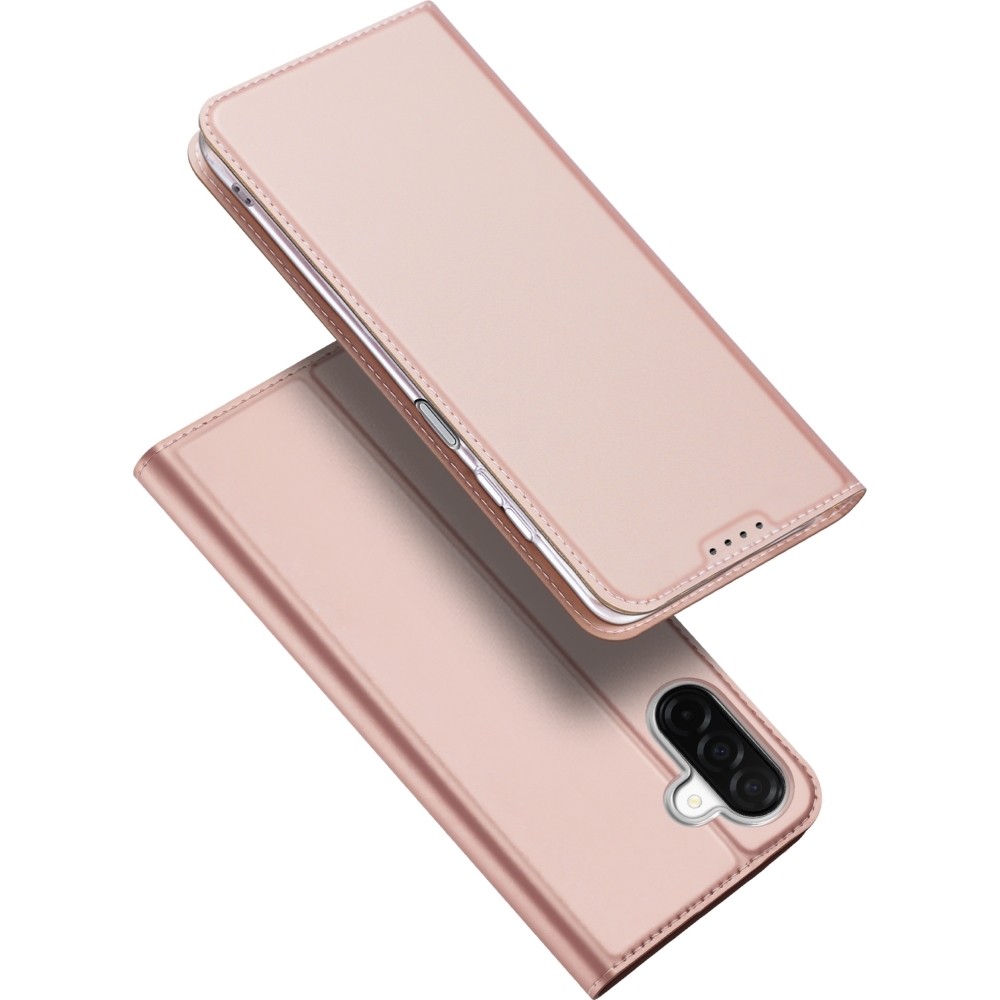 Dux Ducis Skin Pro dėklas Samsung Galaxy A27 5G (A276), rožinio aukso spalvos