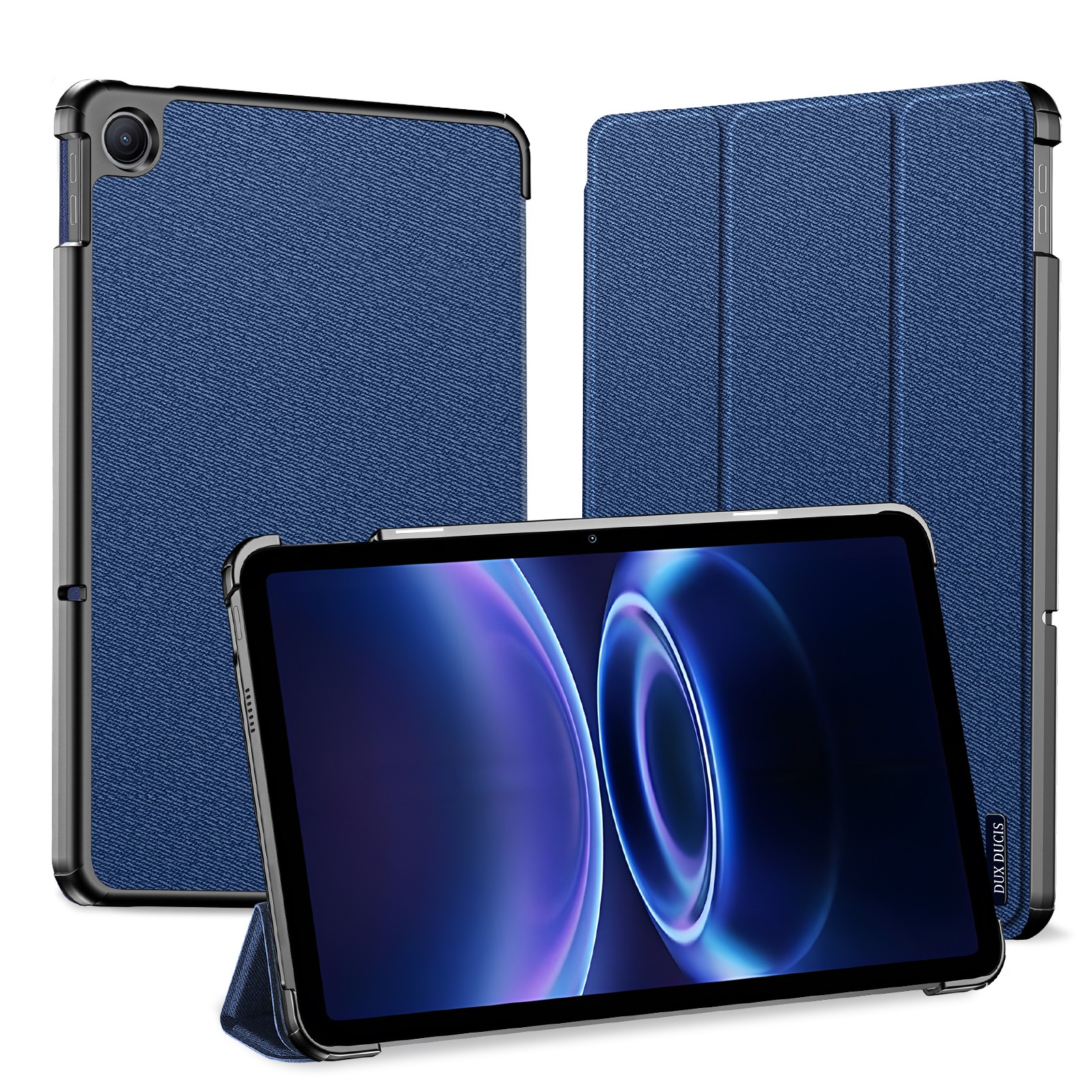 Dėklas Dux Ducis Domo Xiaomi Redmi Pad 2 SE 9.7 tamsiai mėlynas