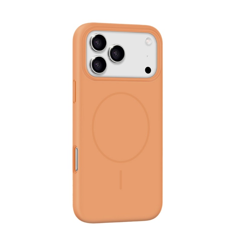 Dėklas X-Level Fluid Skin MagSafe Apple iPhone 17 Pro Max oranžinis
