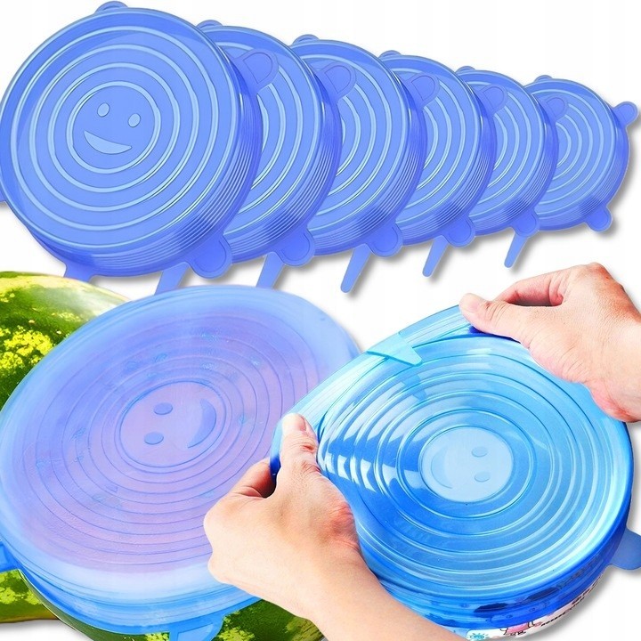 Reach UC6 Silicone Lids, 6-pack