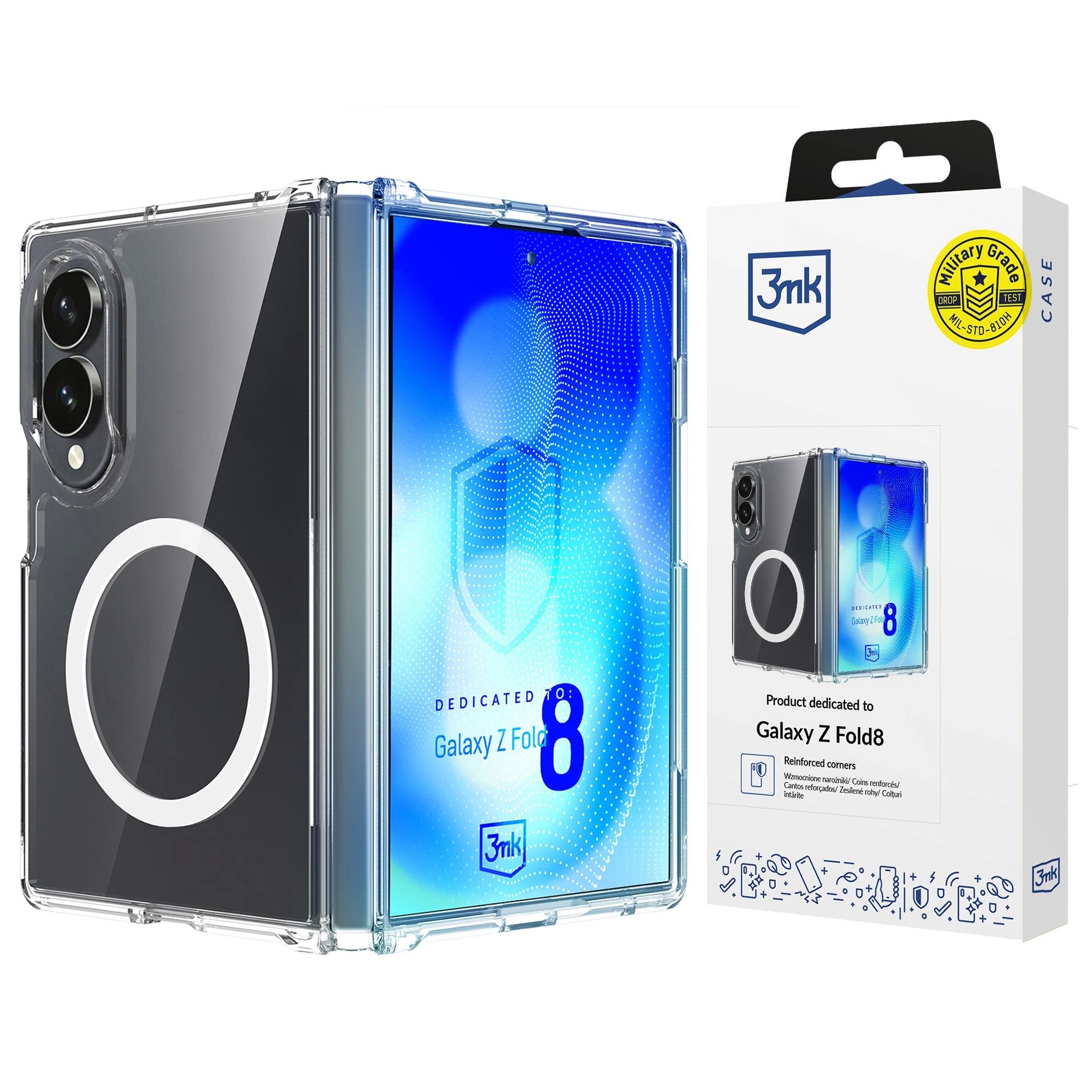 Чехол 3mk Armor MagCase для Samsung Galaxy Z Fold8 Ultra (F976)
