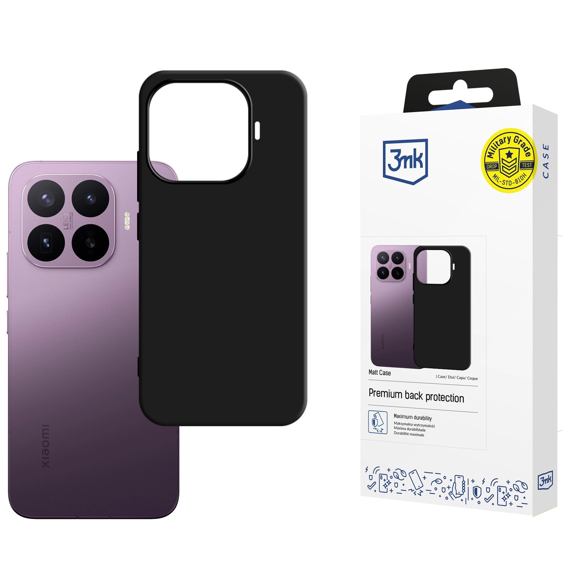 Case 3mk Matt Case Xiaomi 17T Pro black