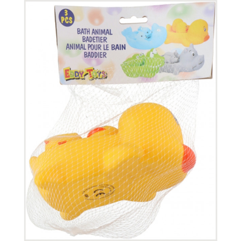 Eddy Toys vonios žaislų rinkinys su ančiuku, 3 vnt.