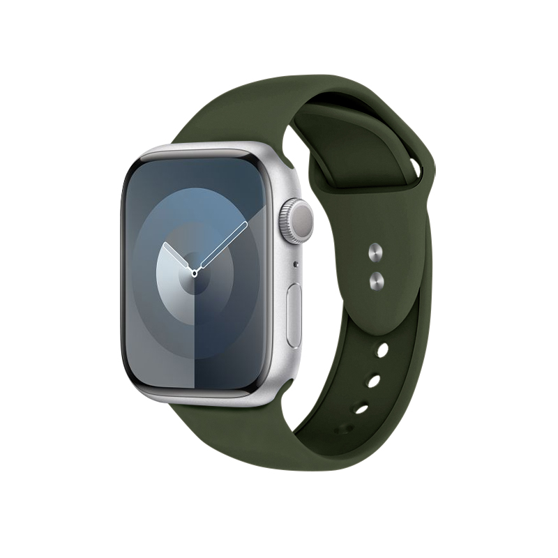 Crong Liquid  dirželis, skirtas Apple Watch 38 / 40 / 41 / 42 mm, žalias