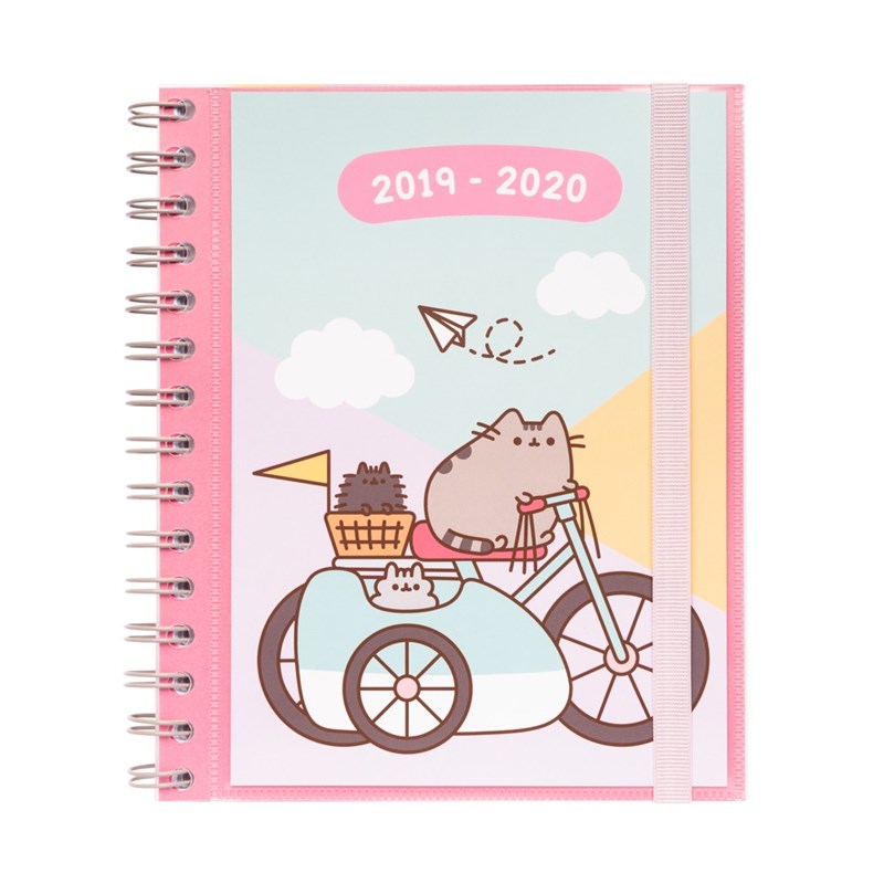 Pusheen 2019/2020 metų planuoklis, 15,5 × 19 cm