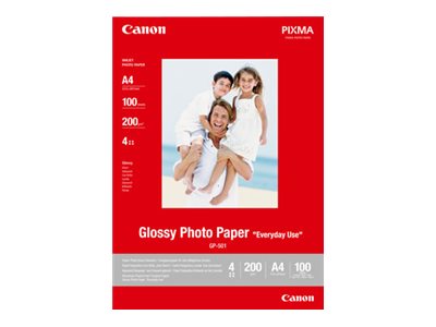 Canon GP-501 glossy photo paper, A4, 5 sheets