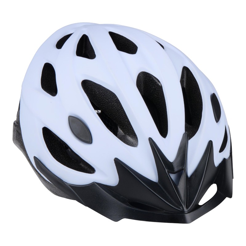 Dunlop reguliuojamas MTB dviračio šalmas, M dydžio, 55–58 cm, baltas ir juodas