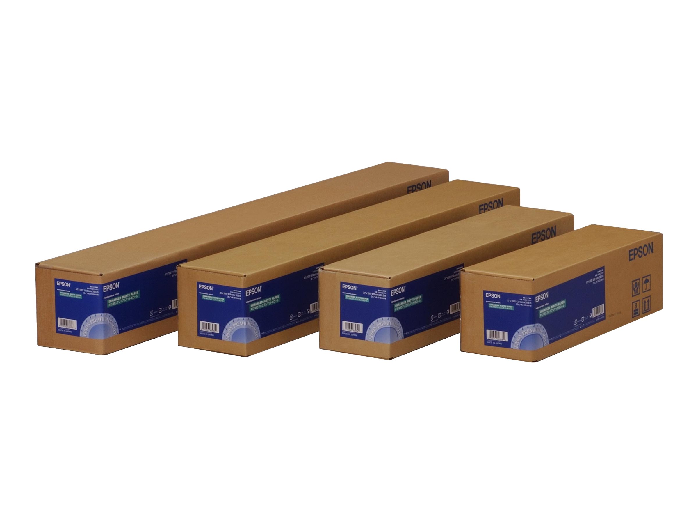 Epson C13S041725 Enhanced Matte Paper ritinys, 17 in × 30.5 m, 189 g/m2
