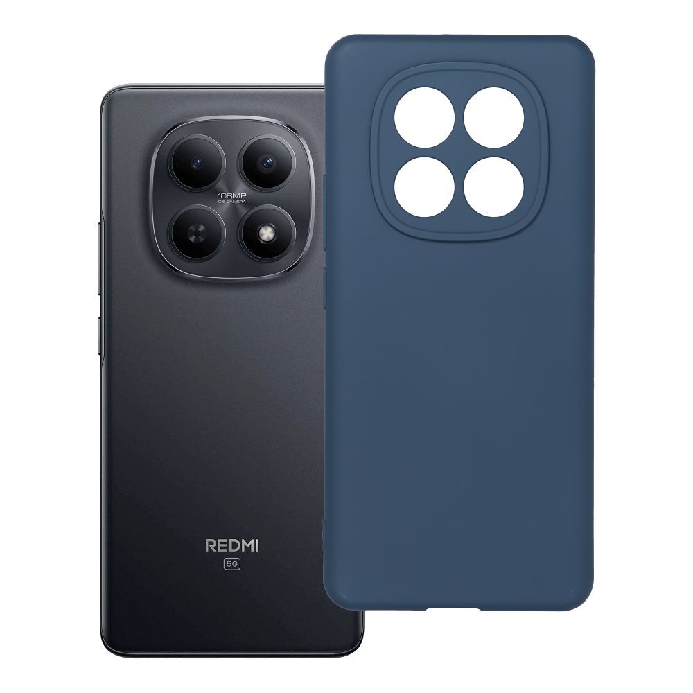 Silikoninis dėklas mėlynas skirtas Xiaomi Redmi Note 15 4G