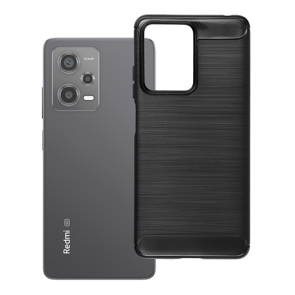 „Carbon 2.0“ dėklas, skirtas „Xiaomi Redmi Note 12 Pro 5G“ – juodas