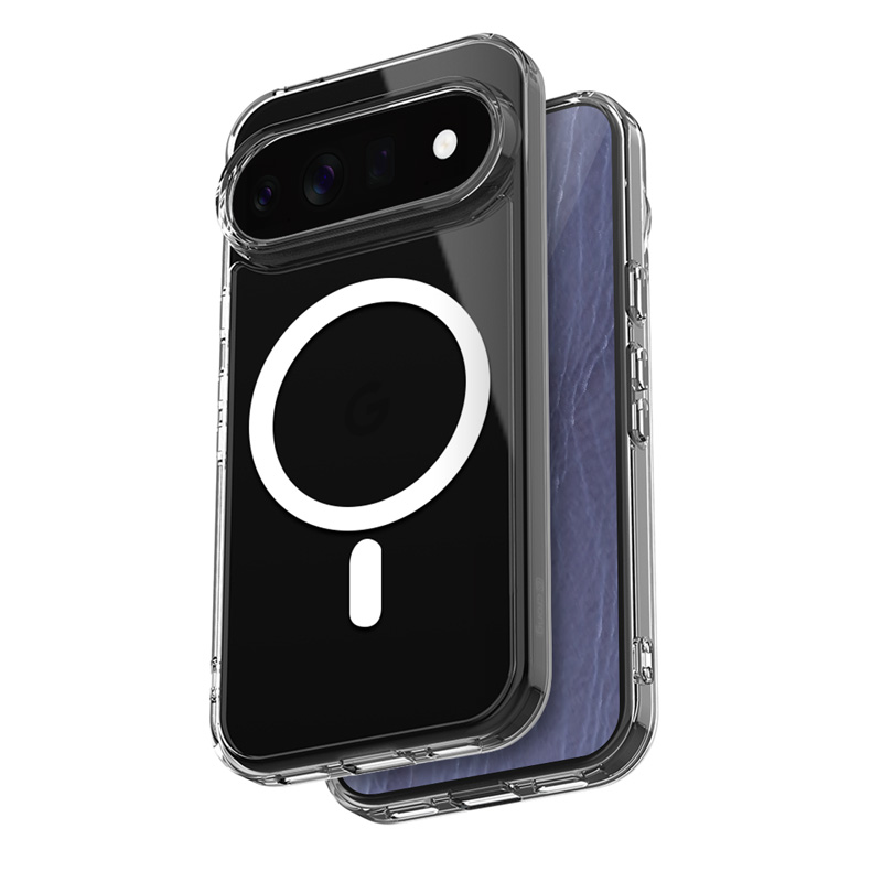 Чехол Crong Hybrid Clear Magnetic MagSafe для Google Pixel 11, прозрачный