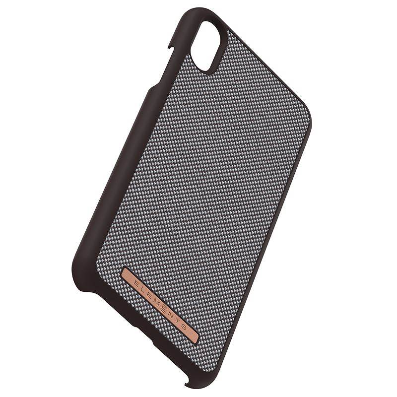 Чехол Nordic Elements Saeson Idun Pattern 1 для iPhone XS Max, тёмно-коричневый