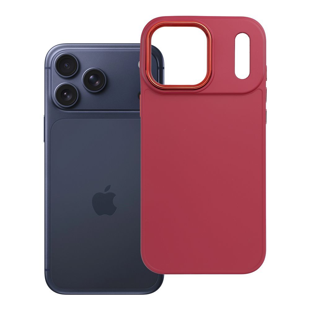 Чехол для iPhone 17 PRO MAX Frame пурпурный