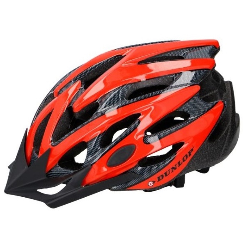 Dunlop MTB dviračio šalmas, raudonas / juodas