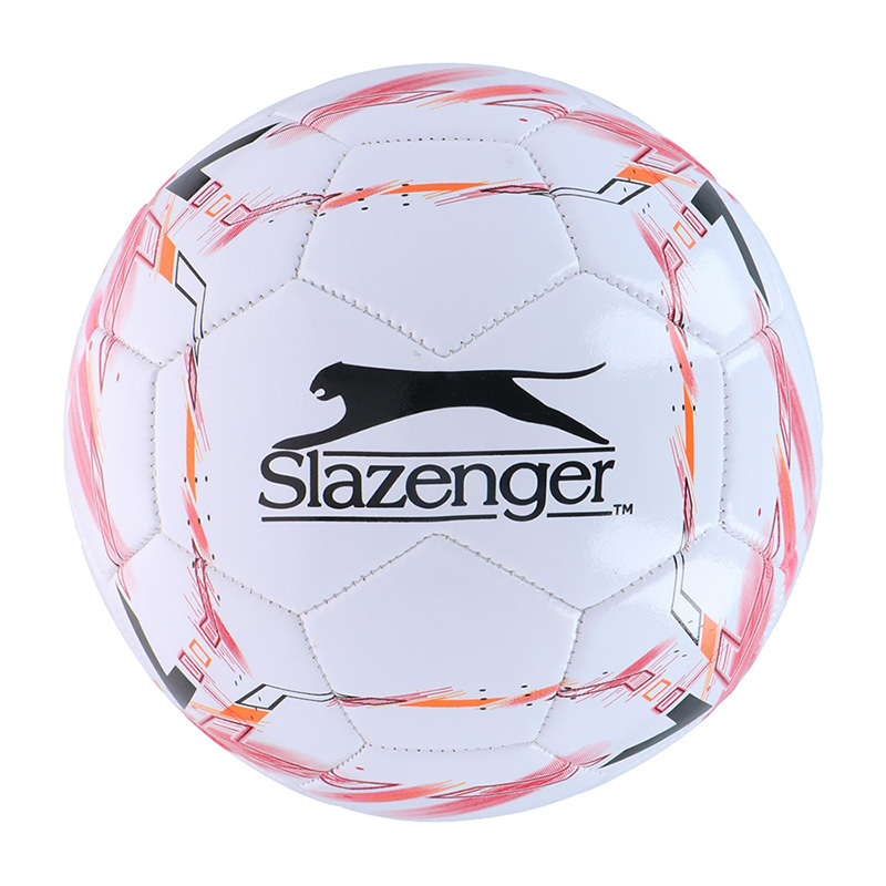 Slazenger futbolo kamuolys, 5 dydis, baltas / raudonas