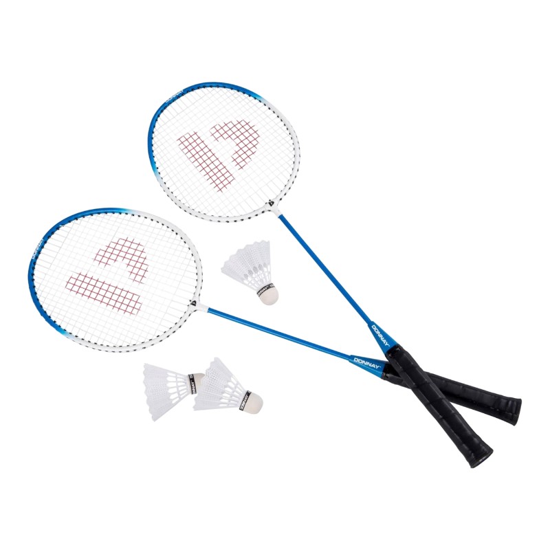 Donnay 6 dalių badmintono rinkinys dėkle, mėlynas