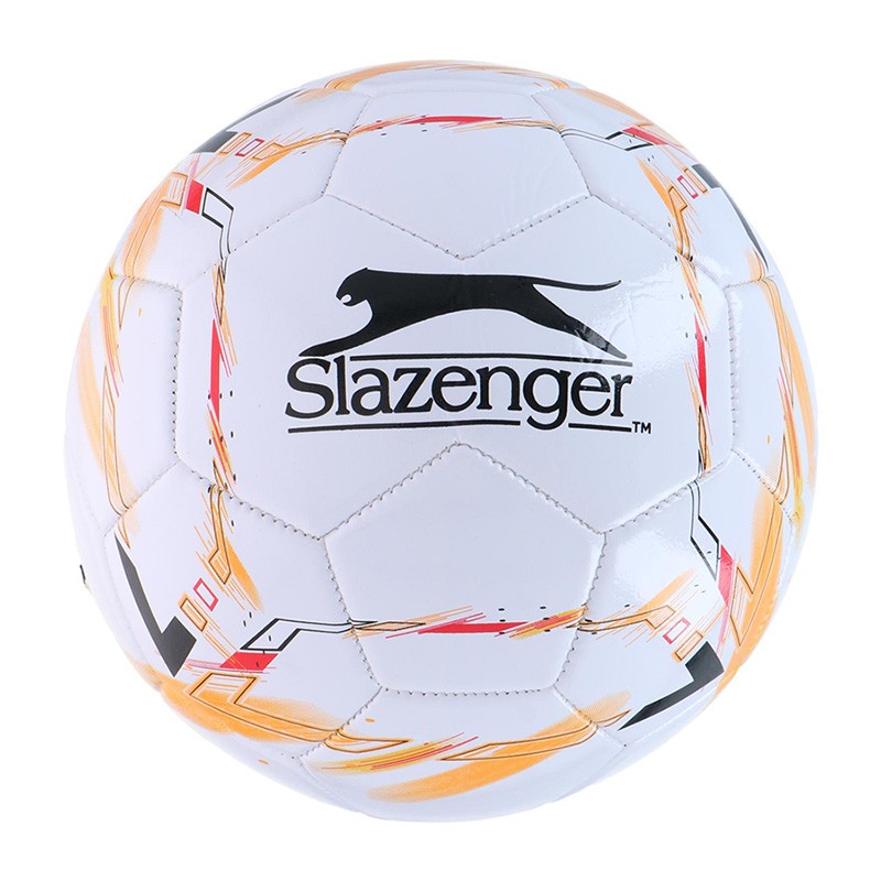 Slazenger futbolo kamuolys, 5 dydis, baltas / oranžinis
