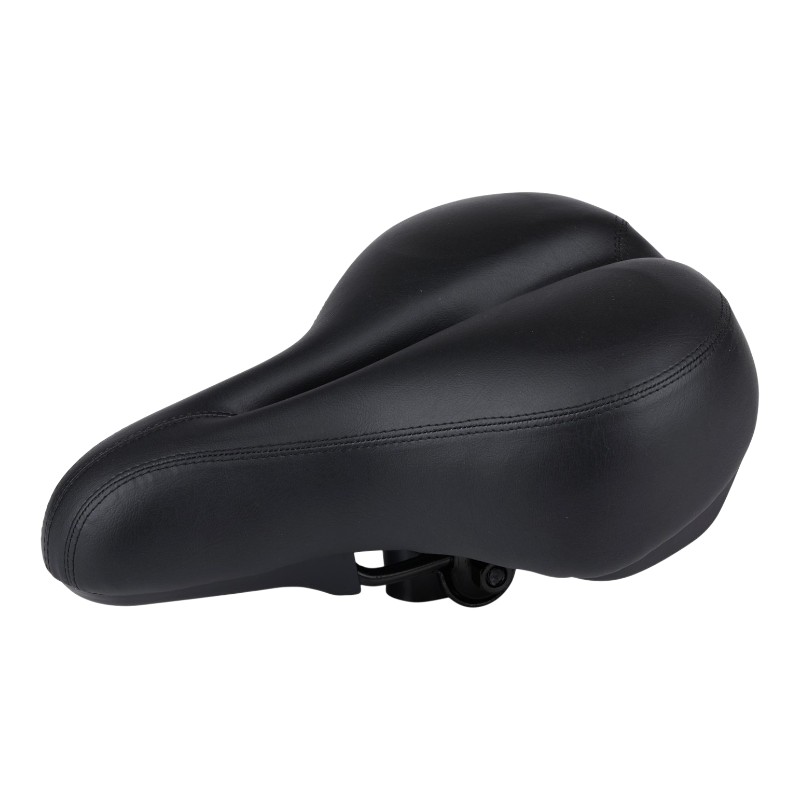 Dunlop platus ergonomiškas gelinis balnelis turistiniams ir miesto dviračiams, 28 × 21 cm