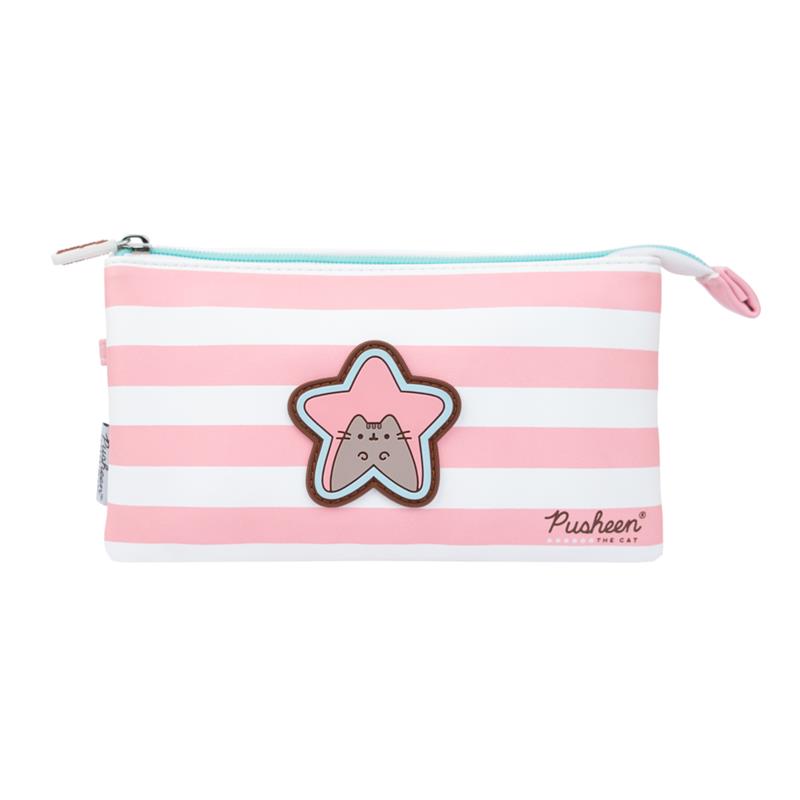 Pusheen Rose Collection penalas ir kosmetinė