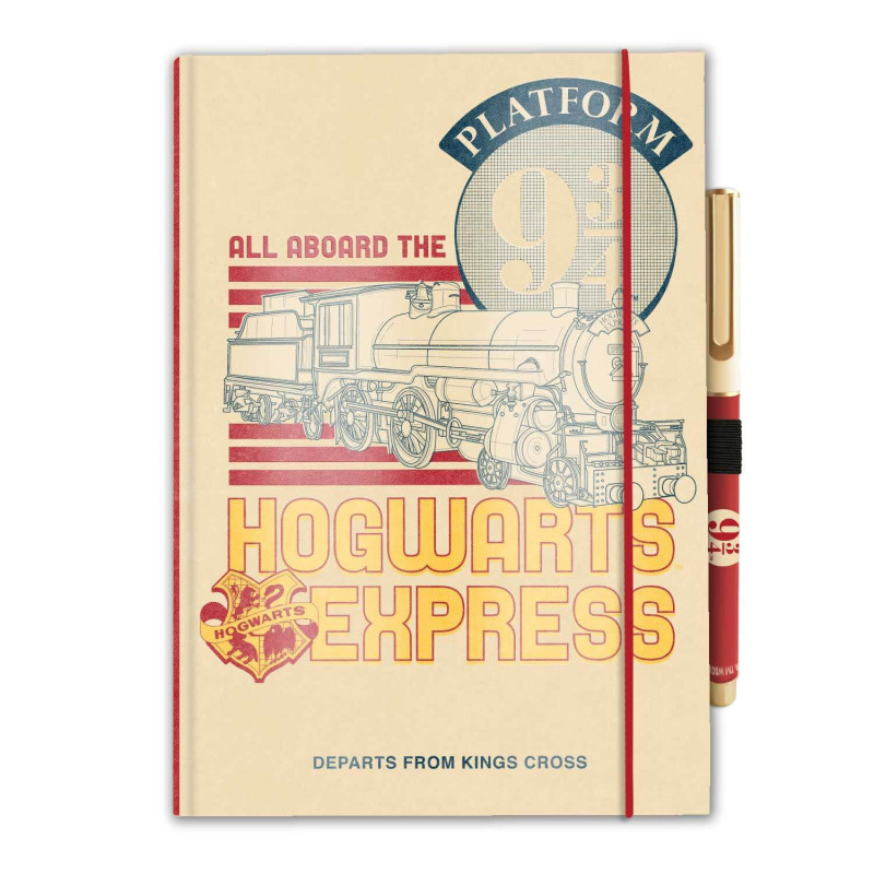 Harry Potter Platform 9 3/4 A5 užrašų knygelė su rašikliu