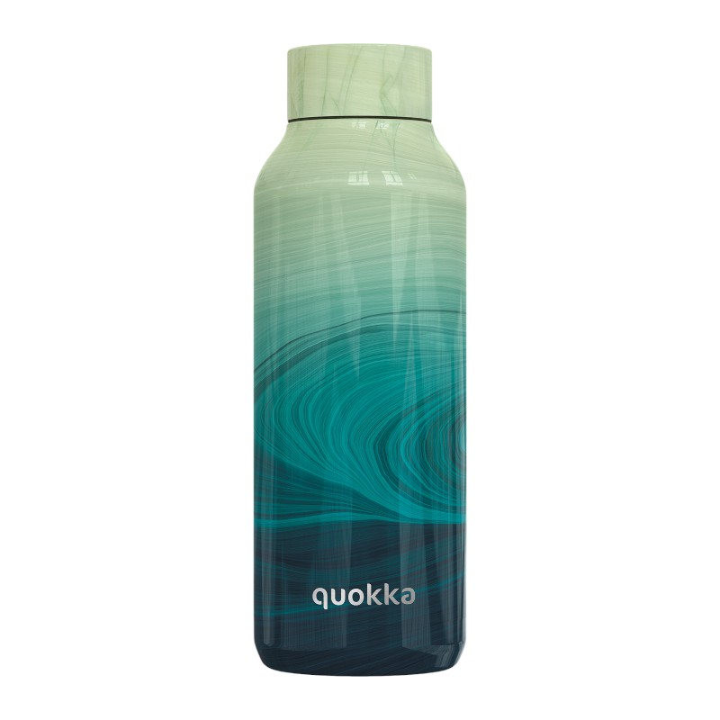 Quokka Solid nerūdijančiojo plieno termo gertuvė, 510 ml, Ocean