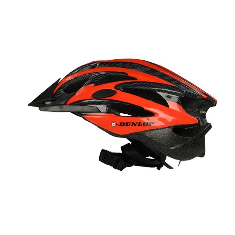 Dunlop reguliuojamas MTB dviračio šalmas, M dydis, 55–58 cm, raudonas / juodas