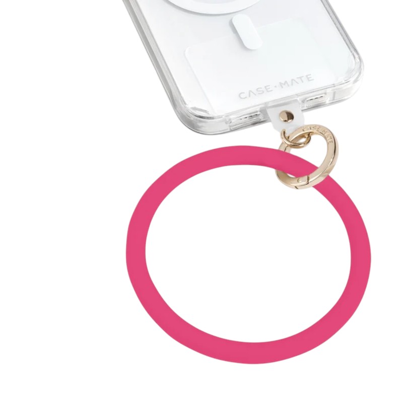 Case-Mate Phone Bangle riešo dirželis telefonui, fuksijų spalvos