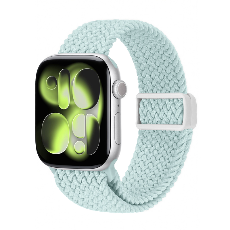 Crong Wave Band pintas Apple Watch dirželis, 44/45/46/49 mm, mėtinis