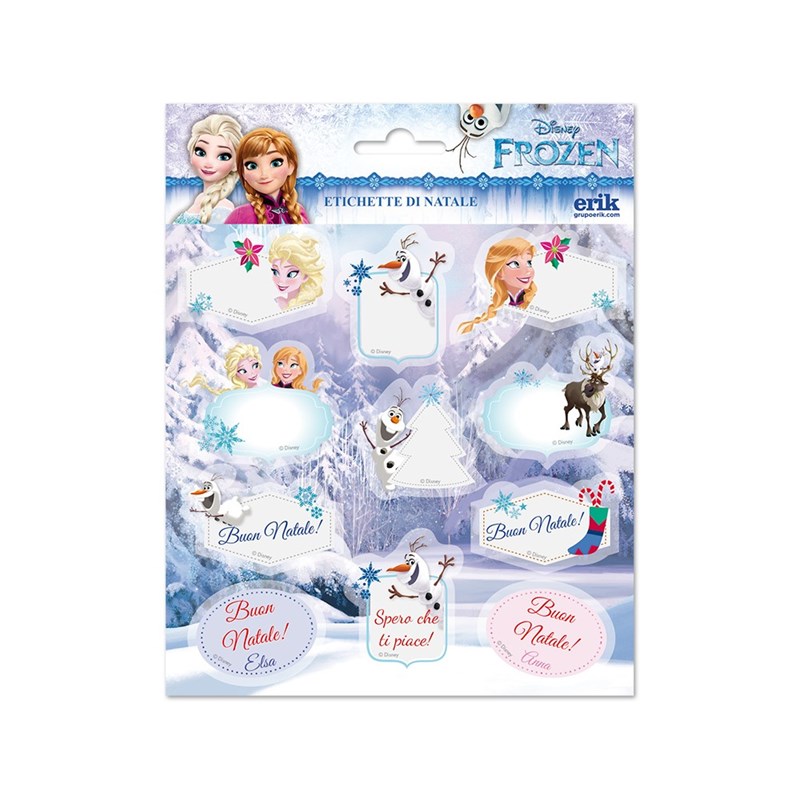 Disney Frozen 2 individualizuojamos dovanų etiketės